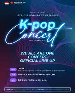 We all are one kpop concert